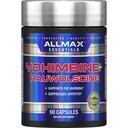 ALLMAX Essentials YOHIMBINE + RAUWOLSCINE - 60 Kapsule - Podporuje spaľovanie tukov a pretlaky chuť k jedlu - 60 Servisov