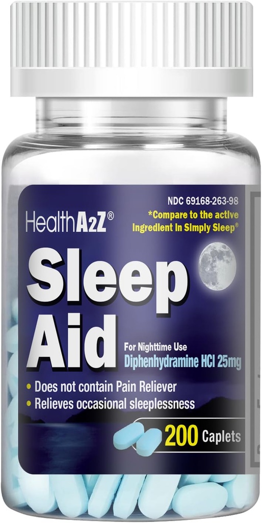 HealthA2Z Spánková pomoc 200 Caplets 