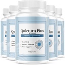 (5 Pack) Quietum Plus - Oficiálne Quietum Plus Advanced Supplement Formula, Original Quietum Plus Recenzie, Všetky prírodné QuietumPlus Advanced Formula pre zdravé ucho, 300 Kapsule po 5 mesiacov