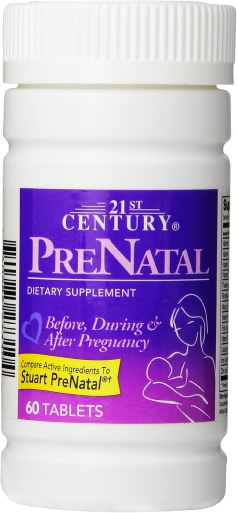Prenatálne tablety 21. storočia, počet 60 (dávka 2)