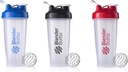 BlenderBottle 3-Pack Water Bottle, Blue/Black/Red