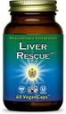 HealthForce SuperFoods Pečeň Rescue - Prírodné čistenie pečene - s mliekom Thitle & Púpava Root - Gluten-Free & Vegan - 60 Kapsule