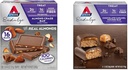 Atkins Endulge Almond Craze Bar 16 Count & Chocolate Caramel Mousse Bar 5 Count, Keto Friendly, Nízky cukor