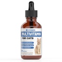Cat Multivitamín - podporuje Imunitné zdravie, koža, kozmetika, zdravie srdca a viac - Cat Vitamíny - Cat Supplements & Vitamíny - Cat Vitamíny pre vnútorné mačky - Kitten Vitamíny - Cat Immune Podpora - (1)