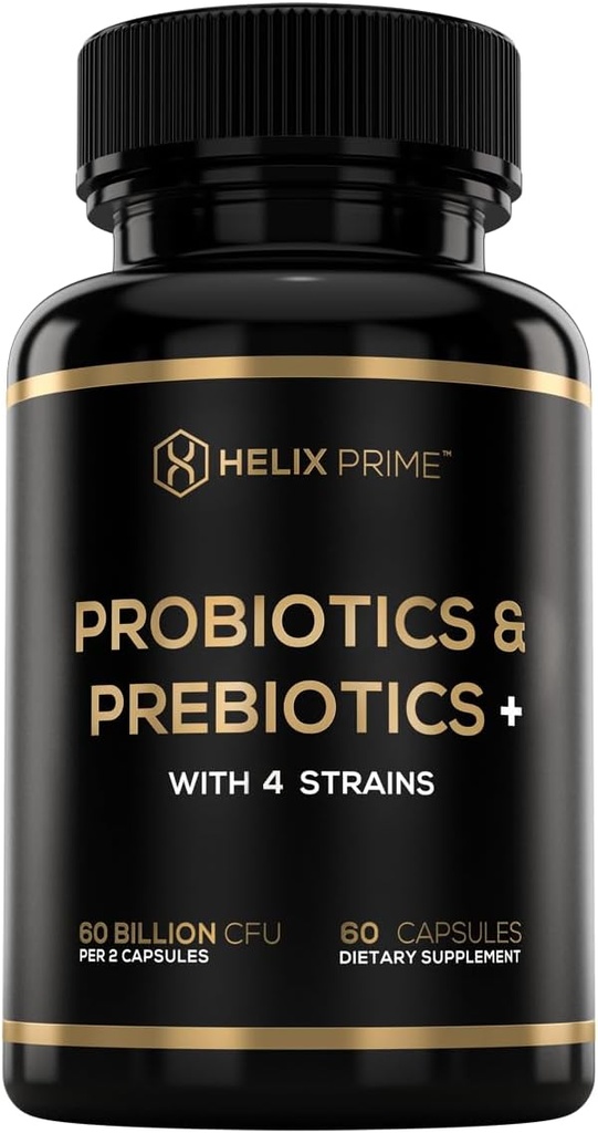 Probiotiká a prebiotiká pre ženy alebo mužov Probiotiká 60BN CFU Lactobacillus Acidophilus Bifidobacterium Lactis Made in USA