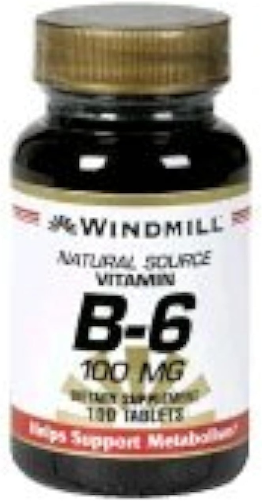 Veterný mlyn Vitamín B-6 100 mg tablety 100 TB