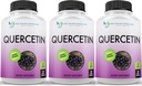 DOPLŇUJÚCE DOPLNKY PRE LEKÁRA Quercetin 1000 mg Per Serving - (Vegan, Non- GMO) (120 Veggie Capsules, balenie po 3)