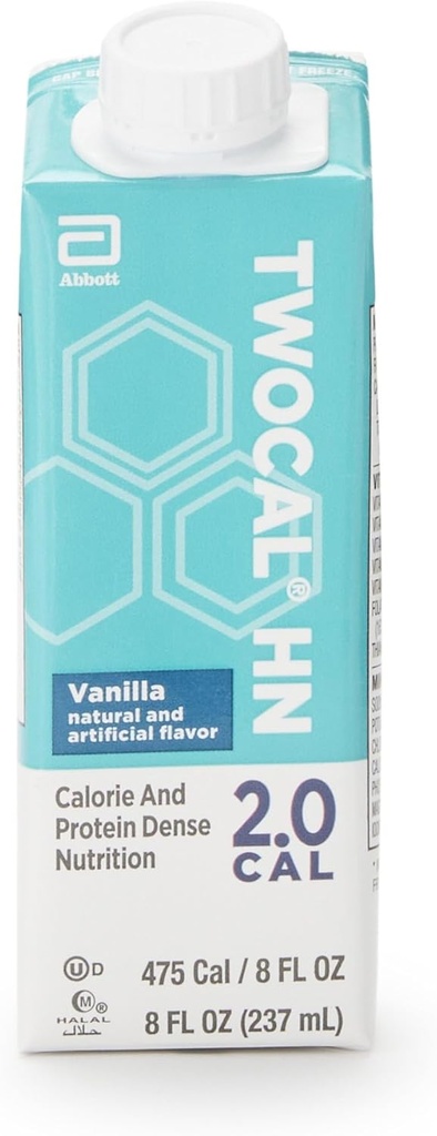 Generic TwoCal HN Vanilla perorálne doplnok 8oz pripravený na použitie (Prípad 24)