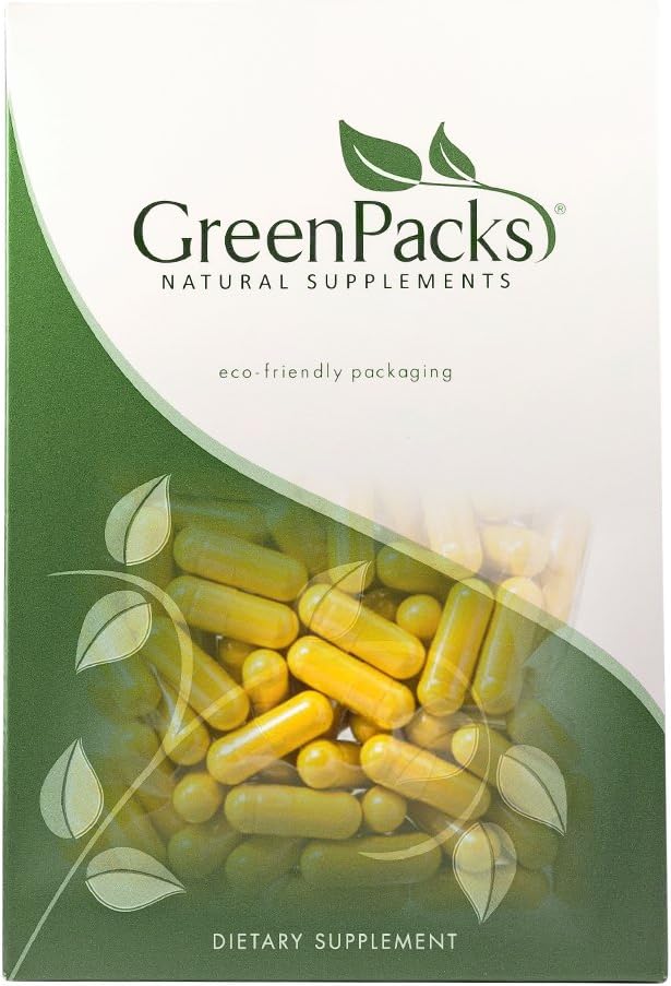 GreenPacks® Milk Thistle Extract (High-Potency) Plus Turmerica - 90 kapsúl