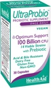 HealthAid UltraProbio, 100 miliárd 30ct Raz denne Kapsule, Optimum Support, 100 miliárd s Prebiotikom, Acid & Bile Resistant, non-GMO