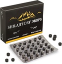 Shilajit Pure Himalay Resin Dry Drops Tablets 