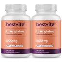 BESTVITE L-arginín 1000 mg na tabletu (480 tabliet) (240 x 2)