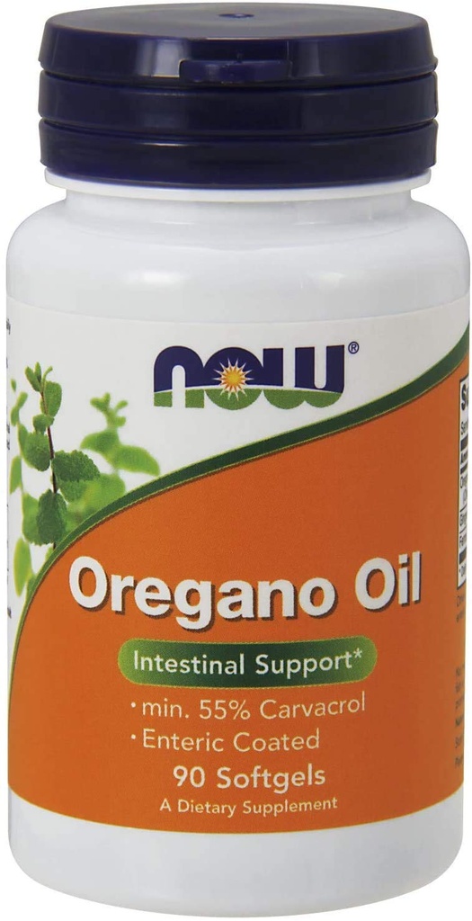 Teraz potraviny Oregano olej Enteric, 90 Softgels (270 Softgels)