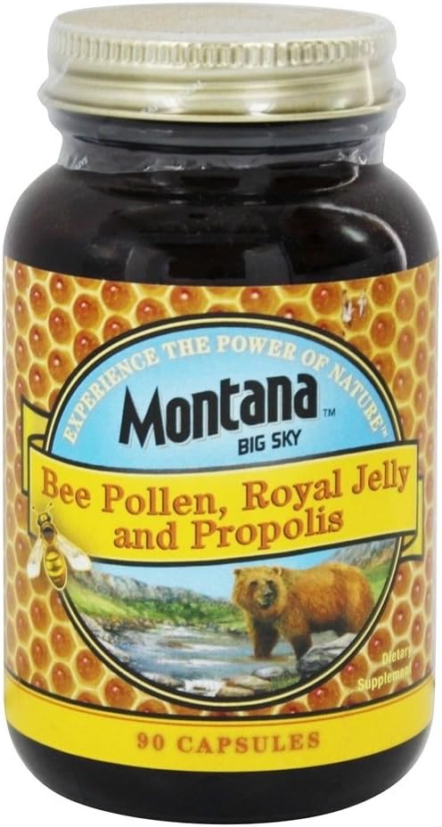 Montana Bee Pollen Royal Jelly and Propolis - 90 kapsúl