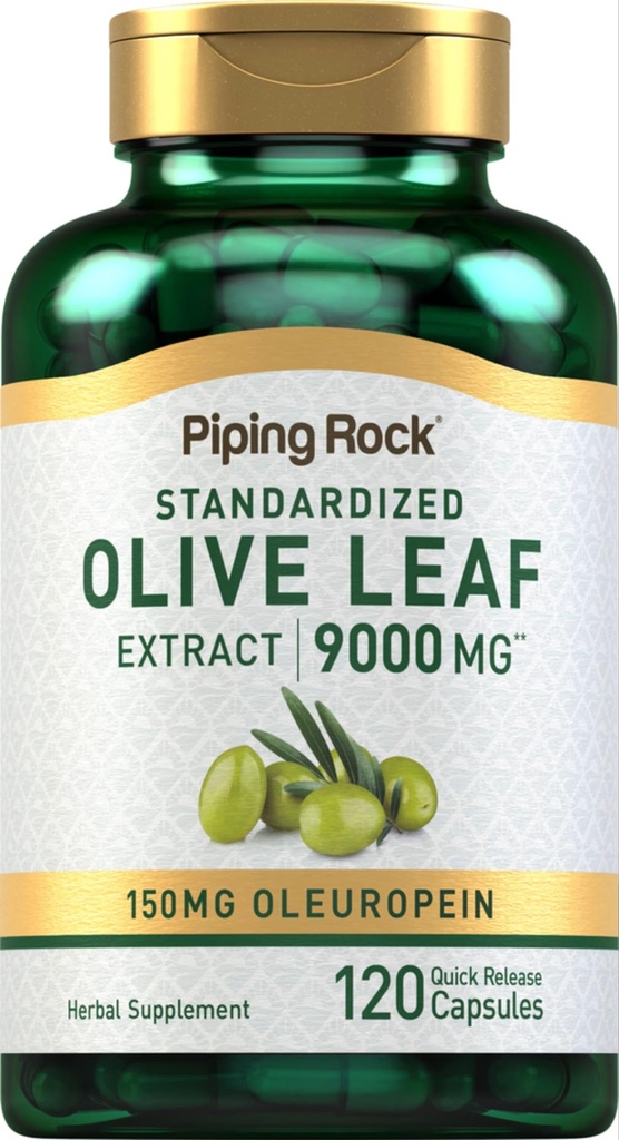 Piping Rock Olive Leaf Extract Kapsule 