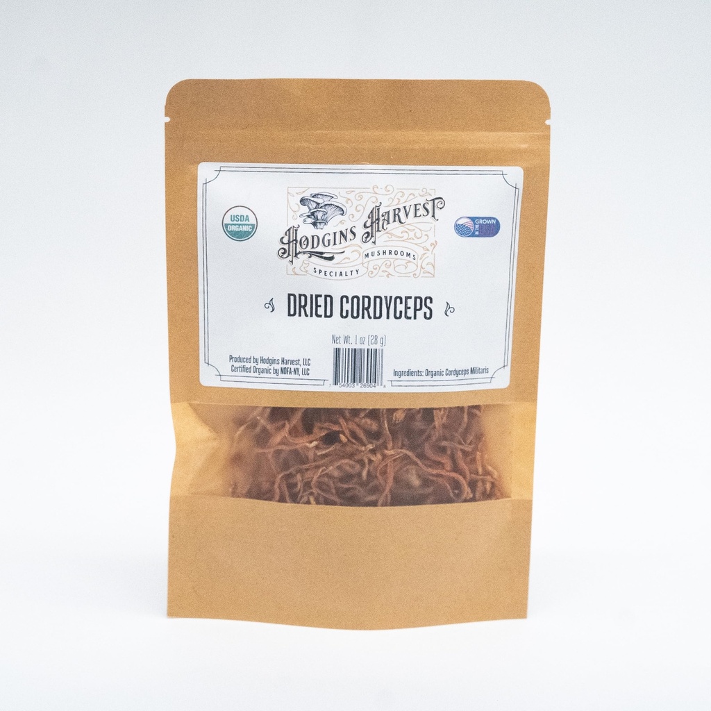 USA-Grown, certifikované organické sušené kordy
