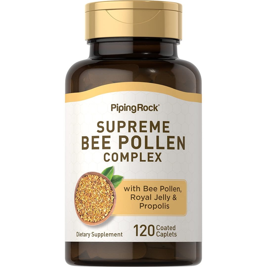 Piping Rock Bee Pollen s kráľovskou želé a Propolis 