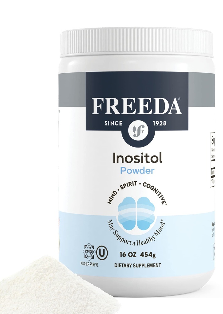 FreeDA Pure Myo-Inositol Powder B8 pre Hormone, Mood & Cellular Health 
