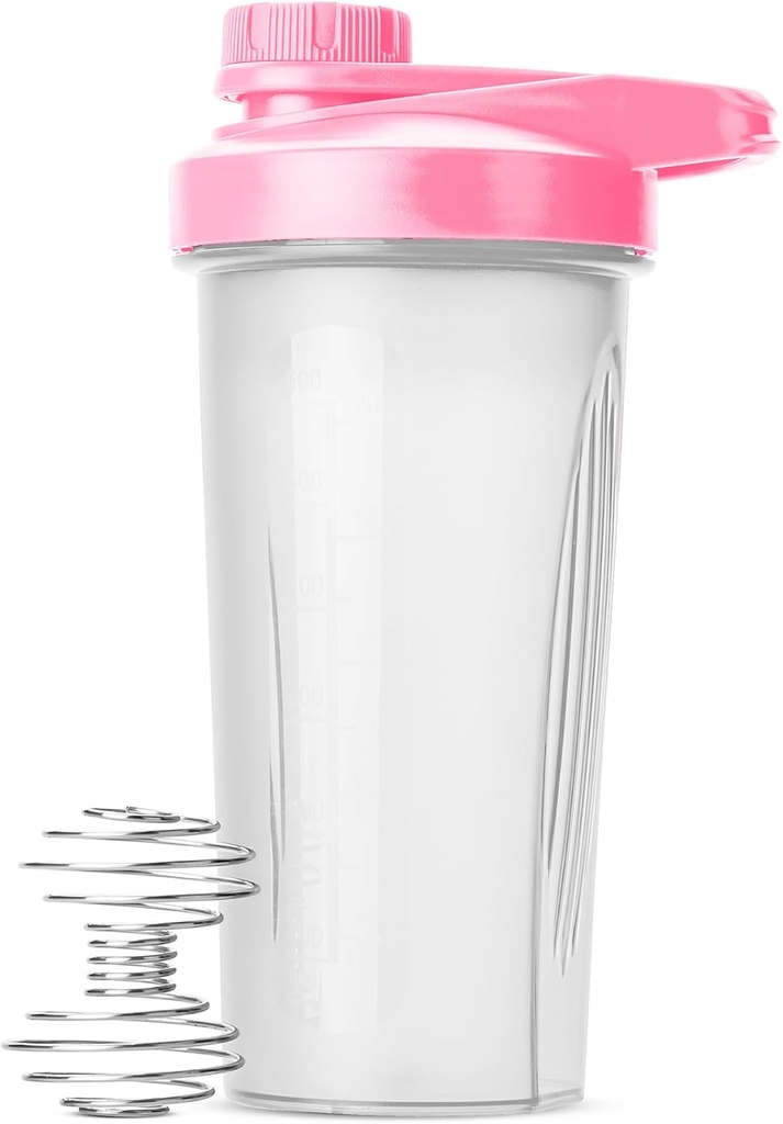 Pan Pen Shaker Fľaše - 28 oz, Ružové Protein Mixer Fľaša s Whisk guľou, Shaker Fľaše pre proteíny Shake