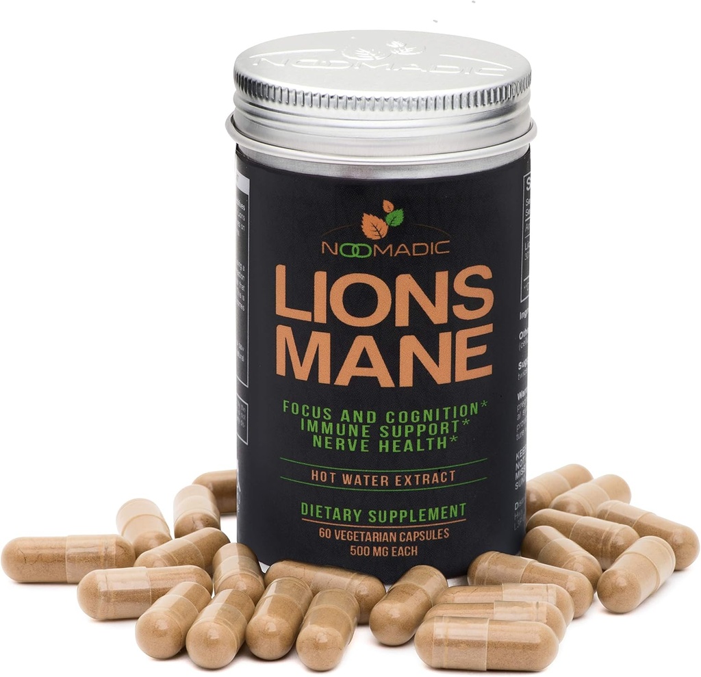 Lion's Mane Mushroom, 60 Kapsule 