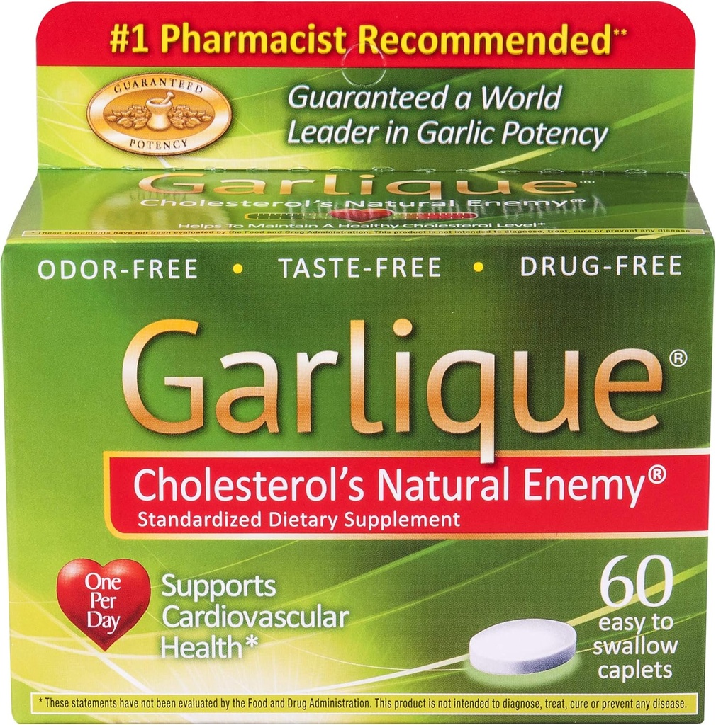 Garlique Caplets 60 tabliet (dávka po 4)