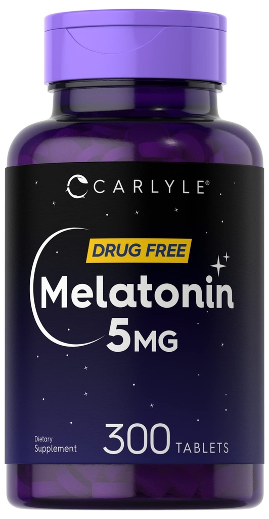 Carlyle Melatonin 5mg 300 Tablety