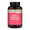 Dr. Mercola Herbal Adrenal Support, 90 Servisov (180 kapsúl), Diétne Supplement, Mood and Stres Management, Non-GMO