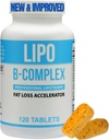 Lipo BC, Lipo B- Complex 120 Tablety - Vylepšené, rovnaké dôveryhodný Lipo BC Formulácia Minus Harsh Coating Ingredients - Čistejšie zložky pre optimálne výsledky. Legere Pharmaceuticals