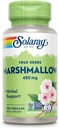 SOLARAY Marshmallow Root Capsules 480 mg - Upokojujúce bylinná podpora w/Whole Marshmallow Root - Vysoká v slizníc Rozpustné Fiber, Vegan, Non-GMO, Lab Overified, 60-Day Záruka, 100 Servings, 100 VegCaps