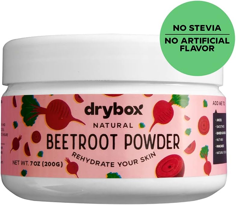 prášok zo suchého boxu cvikla, čistá neGMO repa superpotraviny, posilňovač oxidu dusnatého, 7 ounce (200 gramov)