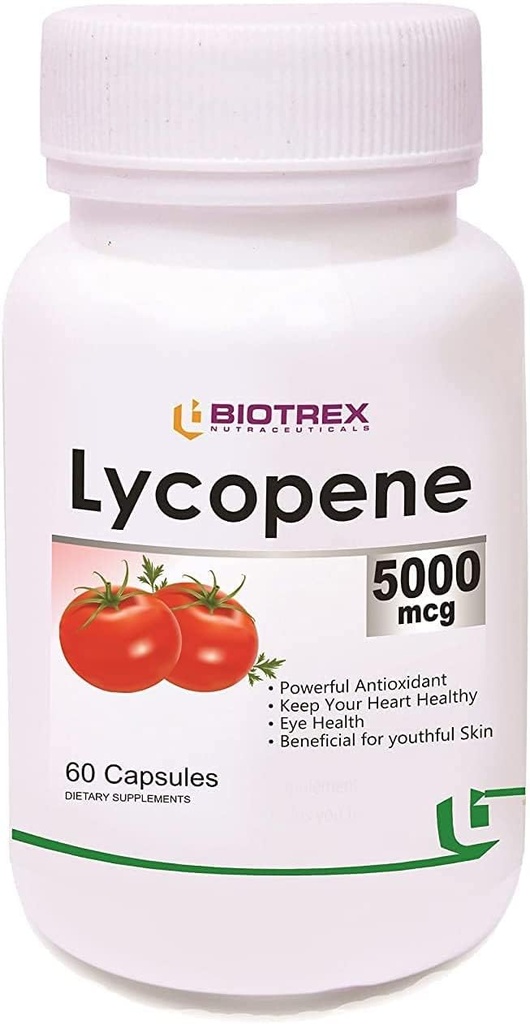 BETT Biotrex Nutraceuticals Lykopén s multivitamínmi - 5000 Mcg (60 kapsúl)