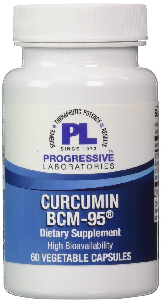 Progresívne laboratóriá - Curcumin BCM-95 60 vcaps [Zdravie a krása]
