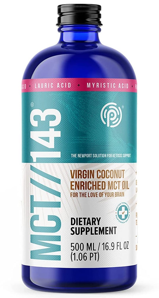 Pruvit MCT//143 panenský kokosový olej obohatený MCT 16,9 OZ
