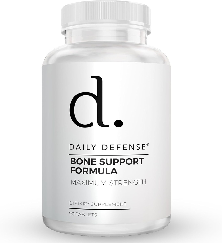 Vápnik doplnky pre ženy a mužov - Denná obrana Bony Podpora Formula s vápnikom 1000 mg, horčík, L-lyzín HCl, a viac - pre lepšiu flexibilitu a mobilitu - 90 Ľahko prehltnúť vápnik tablety