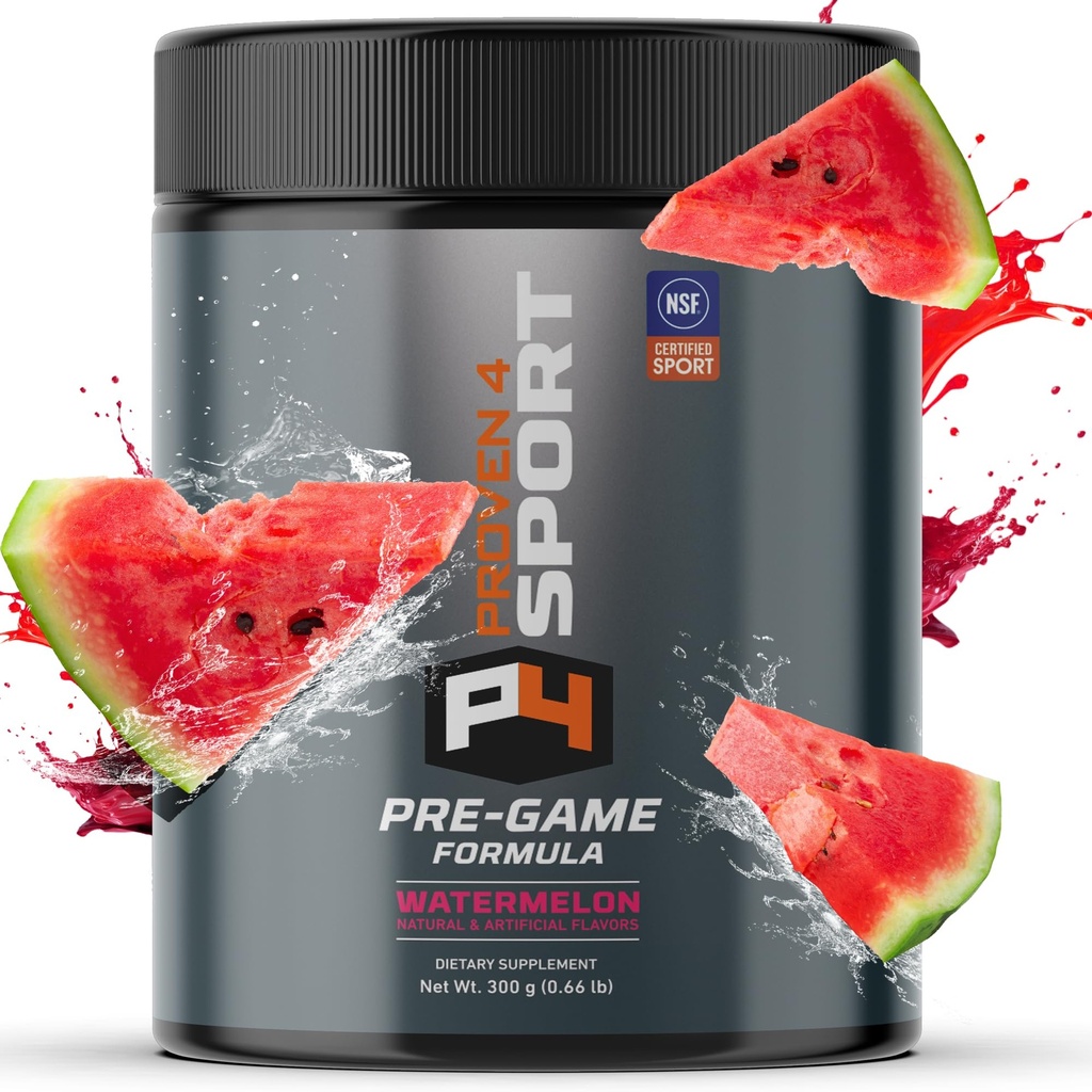 Pre Workout Powder pre mužov a ženy s kreatínom - Beta Alanine - Kofeín NSF Certified preworkout Energy Supplement Watermelon 30 Servírovanie