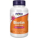 Teraz Foods Biotin 5000 mcg Kapsule, 120 Počet