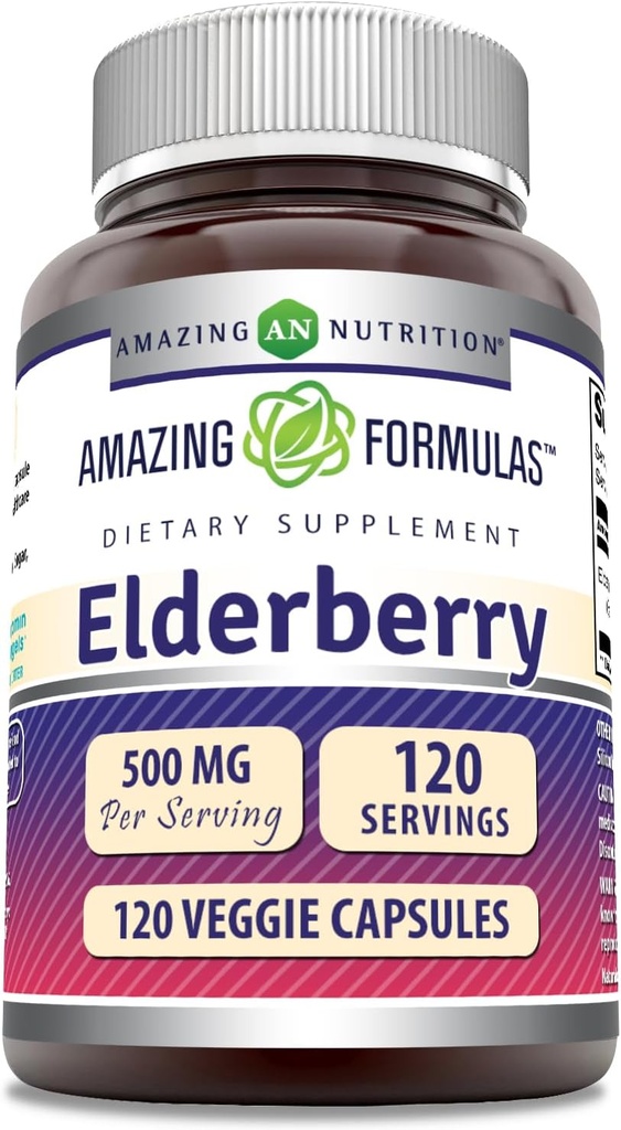 Amazing Formulates Elderberry Supplement 