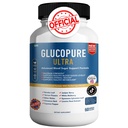 Gluco Pure Ultra Dietary Supplement, 60 kapsúl, maximálna sila, podporuje zdravé hladiny cukru v krvi, optimalizuje celkové zdravie (1)
