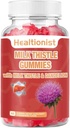 Mlieko Thitle Gummies pre čistenie pečene, detoxikácia a oprava mastného pečeňového vzorca Gummies, mlieko Thitle extrakt 