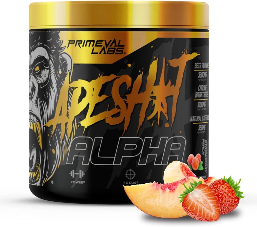 Primeval Labs Ape Alpha Natural Pre Cvičenie pre mužov a ženy 