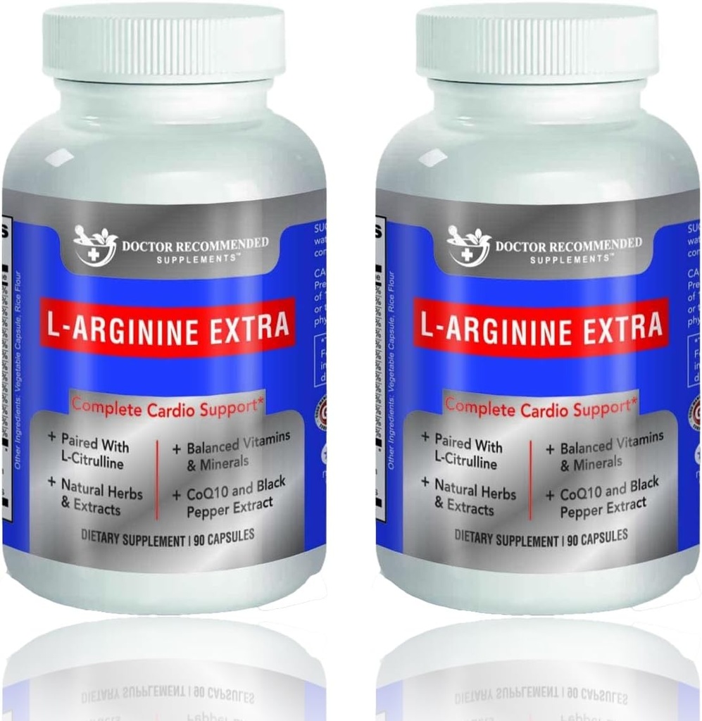 DOPLNKOVÉ DOPLNKY DOPLŇUJÚCE DOPLNKY Premium L-arginín 1000 MG Vzorec oxidu dusnatého podporuje zdravie kardio, výrobu oxidu dusnatého, výdrž a viac - 2 balenia