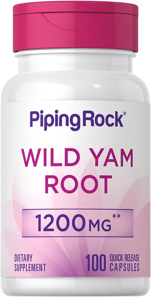 Piping Rock Wild Yam Root Kapsule 1200mg 