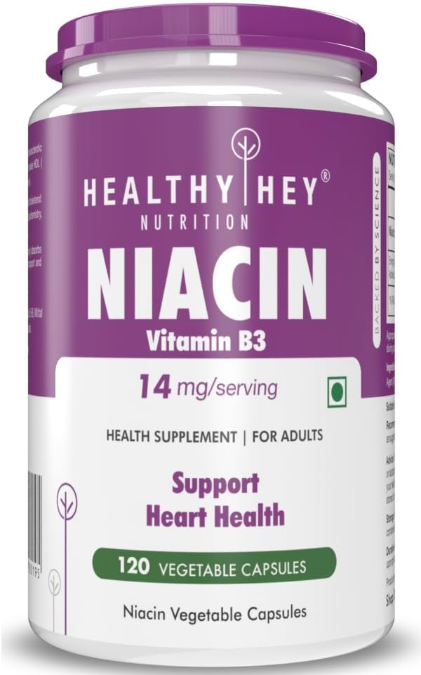 Nutrition Niacin Vitamín B3 120 Veg. Kapsule