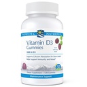 Nordic Naturals Pro Vitamín D3 Gummies, Wild Berry - 120 Gummies - 1000 IU Vitamín D3 - Veľká chuť - zdravé kosti, nálada a imunitný systém Funkcia - non-GMO - 120 Servírovanie