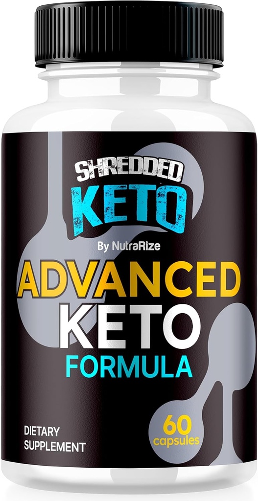 Shreded Keto Pills, Premium Keto Shred Weight Loss Capsules, All Natural Keto Supplement to Support Fitness and Body Giels, Official ShreddedKeto Reviews (60 Kapsule)