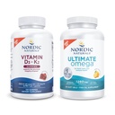 Nordic Naturals Starter Pack - Vitamín D3+K2 Gummy, Ultimate Omega