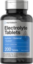 Horbäach Electrolyte Tablets | 200 Count | Vegetarian | Keto-Friendly | Non-GMO, and Gluten Free Hydration Supplement