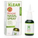 Xlear Rescue Natural Nasal Spray s Xylitolom, Oregano a Tea Tree, 1,5 fl oz (Pack of 1)