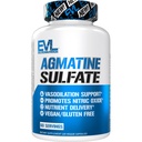 Elution Nutrition Agmatín Sulfát Oxid dusnatý Kapsule - Vysoká sila Agmatín sulfát oxid dusnatý doplnok pre vysoko intenzívny čerpadlá svalového rastu zotavenie a výkon - 60 slúži