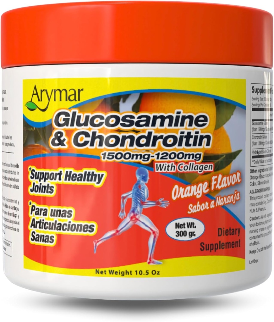 Arymar Glukozamín 1500 mg + Chondroitín 1200 mg s kolagénom